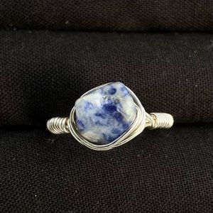 Crystal ring.